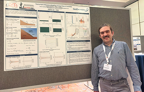 Sobhbidari and Caneday Landslide Modeling Research at ARMA Symposium